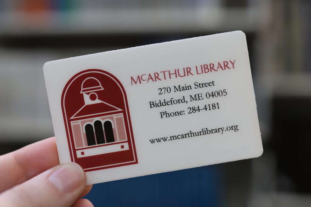 Get a Library Card - McArthur Library