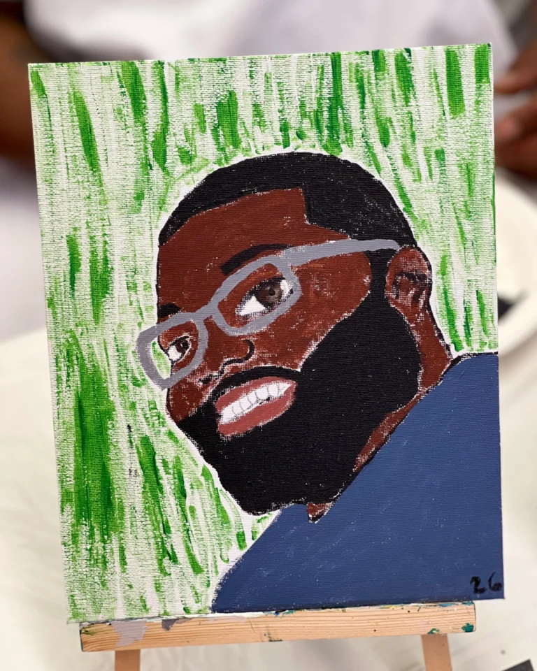 Thank you to everyone who came to Paint Night this week! Your portraits of your partners (and dog!) turned out AMAZING. 

Interested in attending another "Paint Your Partner" Paint Night? Let us know in the comments below if we should host another one!