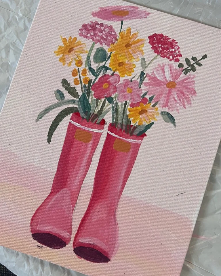 Paint Night has, unfortunately, been cancelled for tonight. We will hopefully be able to reschedule!