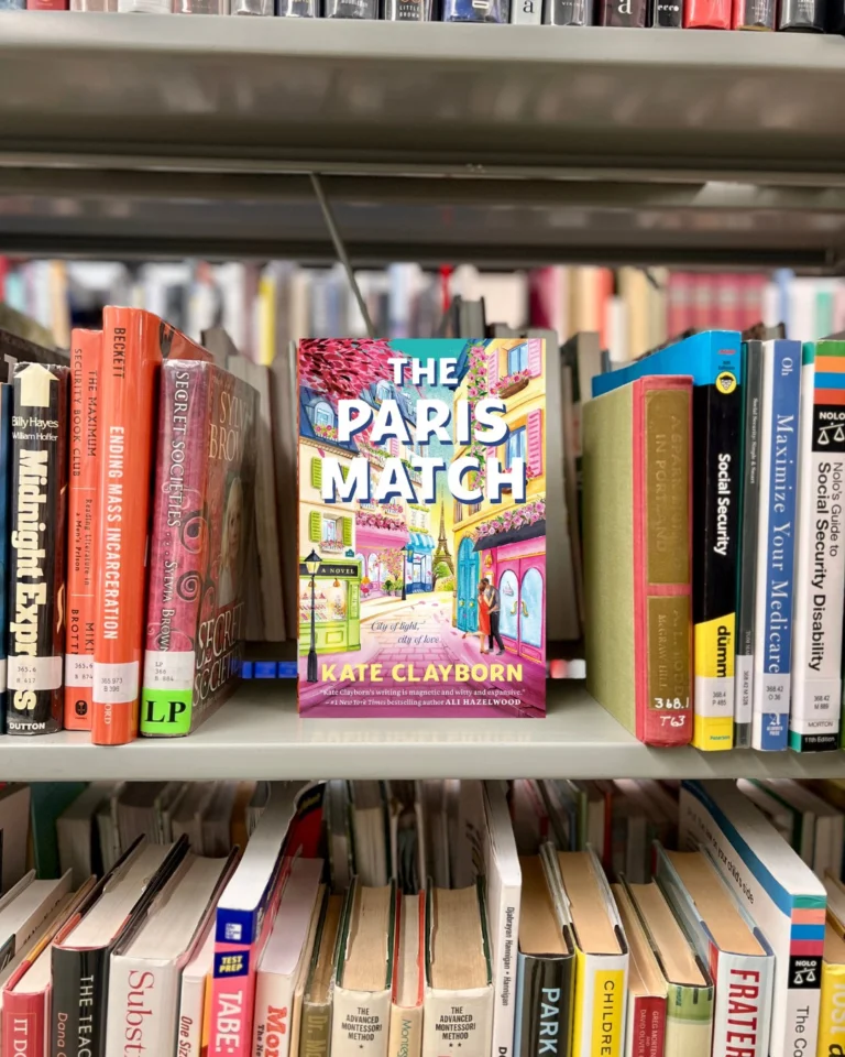 𝑪𝒐𝒎𝒊𝒏𝒈 𝒔𝒐𝒐𝒏!

Get a sneak peek at the books we have headed this way.

𝘛𝘩𝘦 𝘗𝘢𝘳𝘪𝘴 𝘔𝘢𝘵𝘤𝘩 by Kate Clayborn
𝘛𝘩𝘦 𝘉𝘰𝘰𝘬 𝘞𝘪𝘵𝘤𝘩 by Meg Shaffer
𝘓𝘰𝘯𝘥𝘰𝘯 𝘍𝘢𝘭𝘭𝘪𝘯𝘨 by Patrick Radden Keefe
𝘑𝘢𝘱𝘢𝘯𝘦𝘴𝘦 𝘎𝘰𝘵𝘩𝘪𝘤 by Kylie Lee Baker 
𝘈𝘮𝘦𝘳𝘪𝘤𝘢𝘯 𝘍𝘢𝘯𝘵𝘢𝘴𝘺 by Emma Straub
𝘛𝘩𝘦 𝘚𝘶𝘣𝘵𝘭𝘦 𝘈𝘳𝘵 𝘰𝘧 𝘍𝘰𝘭𝘥𝘪𝘯𝘨 𝘚𝘱𝘢𝘤𝘦 John Chu
𝘠𝘦𝘴𝘵𝘦𝘳𝘺𝘦𝘢𝘳 by Caro Claire Burke
𝘓𝘢𝘴𝘵 𝘕𝘪𝘨𝘩𝘵 𝘪𝘯 𝘉𝘳𝘰𝘰𝘬𝘭𝘺𝘯 Xochitl Gonzalez 

Request them now on minerva.maine.edu 📚