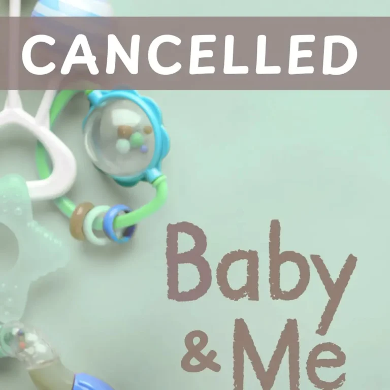 Unfortunately this morning's "Baby & Me" program has been cancelled. We apologize for any inconvenience.